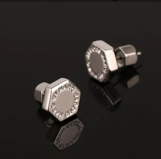 New MARC JACOBS Bolt stud earrings free shipping 2