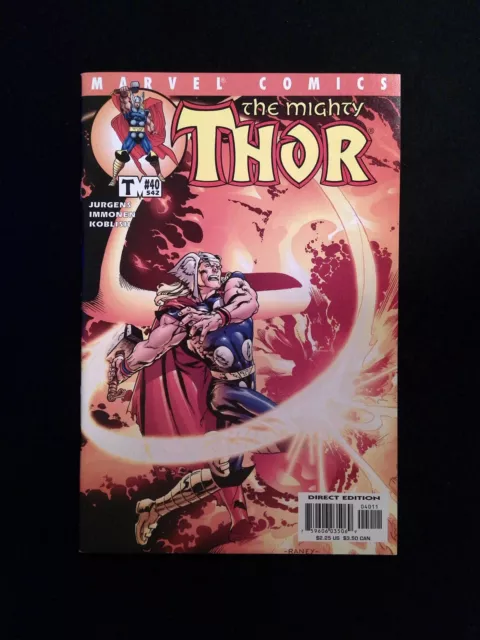 Thor #40 (2nd Series) Marvel Comics 2001 NM-