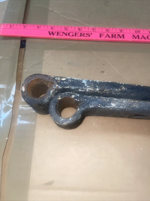 32 Inch Antique Hand Forged Iron Strap Hinges Barn Door Used Nice Shape 7