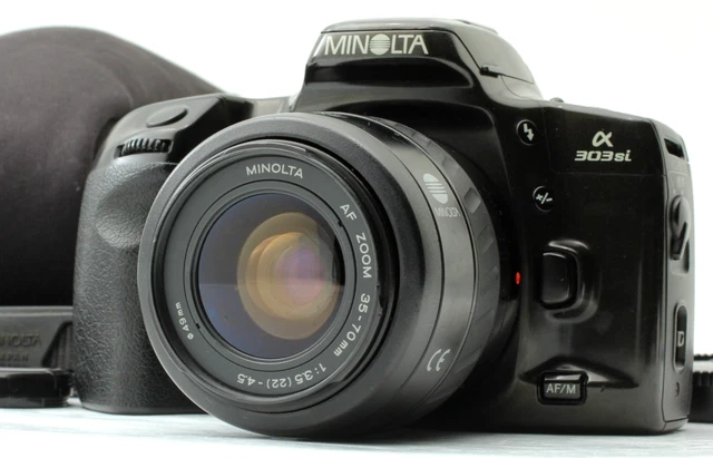 MINT》MINOLTA Α303SI SUPER Alpha Maxxum Dynax Camera /Zoom