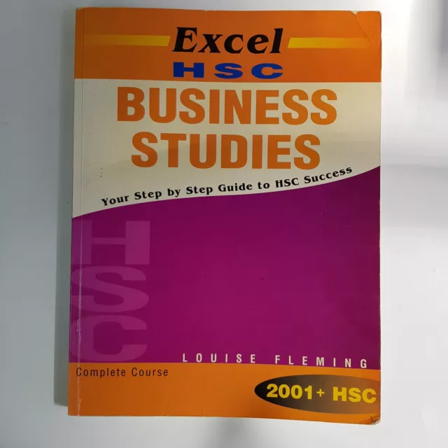 Excel HSC Business Studies Textbook Louise Fleming Pascal Press Complete Course