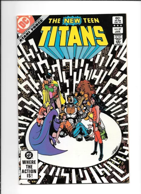 New Teen Titans #27 | Very Fine/Near Mint (9.0) | 16 Page Preview of Atari Force
