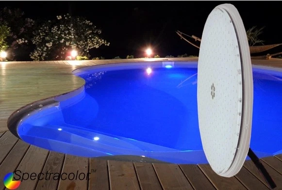 Lampe Piscine Couleur 30W . Led Haute Performance-Compatible Par56-Ultra Puiss