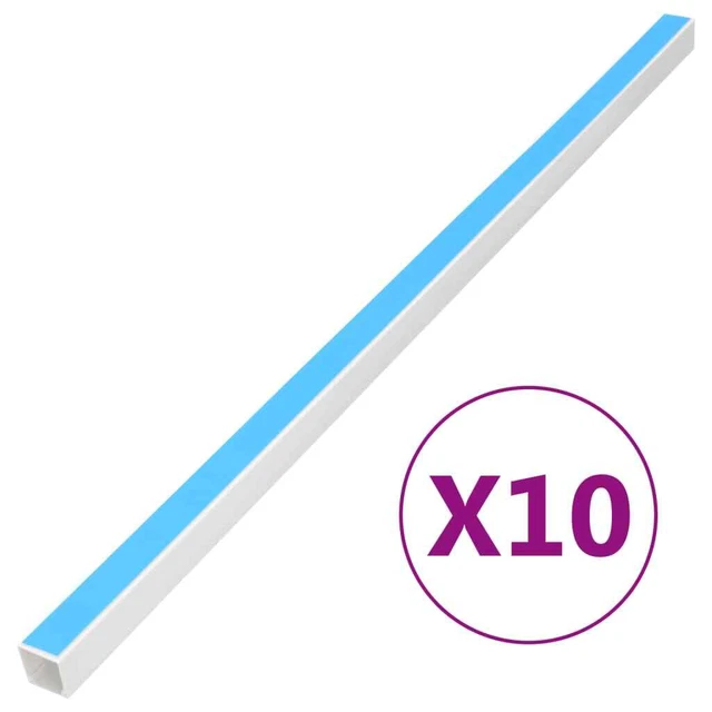 Hager LF6023009016 - Canalina Per Cavi Bianca, 2000 X 230 X 60 Mm, 2 Metri, Per Organizzare Cavi Elettrici