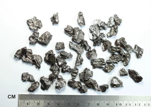 50 x Meteorit Campo del Cielo 82,90 g /  Meteorite / Asteroid / Sternschnuppen