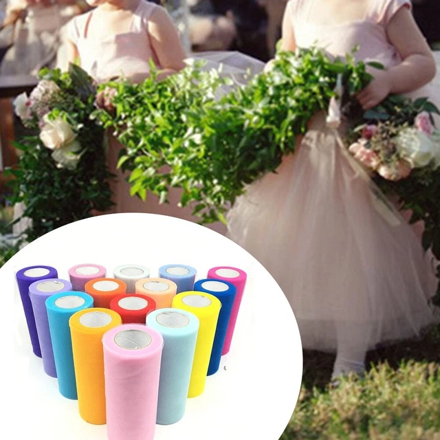 Gift-Wrapping Organza Ribbon Yard Roll Wedding Party Christmas Craft Decoration