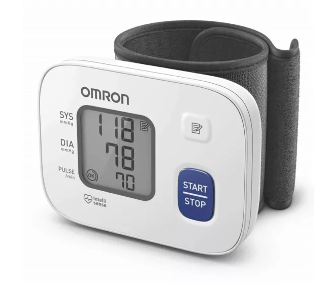 OMRON RS2 Automatic Wrist Blood Pressure Monitor