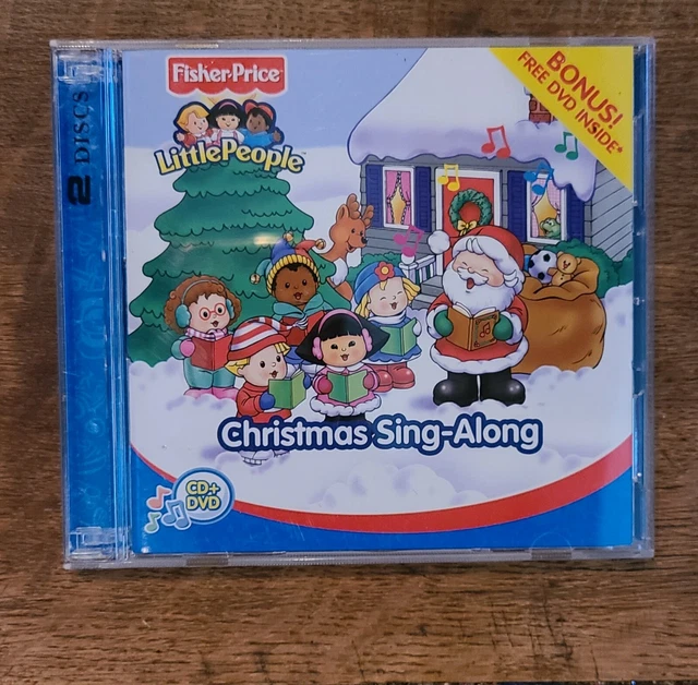 Fisher Price: Little People Christmas Sing Along Audio CD DVD