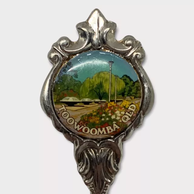 Vintage Souvenir Spoon - Toowoomba, Queensland (QLD) - Silver Plated