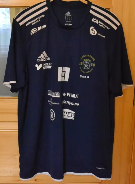 2013 - 2014 Angelholms, Ängelholms, Away Football Shirt by Adidas, Size Large