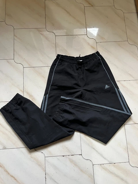 Pantalone Adidas Tuta Bermuda Jeans Pantaloncino Bambino Junior Nero Black Noir