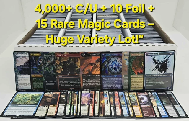 4000 mtg cards 4,000+ Bulk Lot MTG Card Set Remastered :