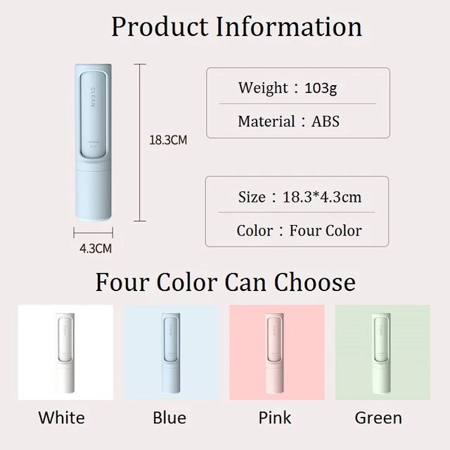 Pet Hair Remover Dog Cat Lint Fur Remover for Couch Clothes 2