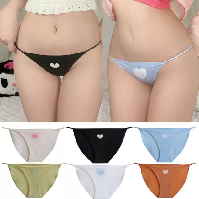 1/5 Pack Lot Womens Satin Silky Panties Underwear Sheer See