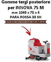 INNOVA 75 M Back Squeegee rubber Comac