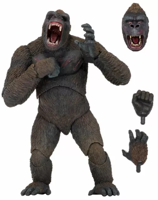 KING KONG classic gorilla 18 CM (7 inch) Action Figure Ultimate Deluxe Box NECA