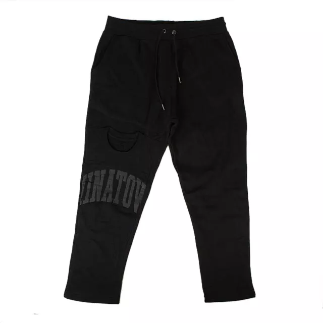 NWT CHINATOWN MARKET Black  T-shirt  Logo Sweatpants Size S $85