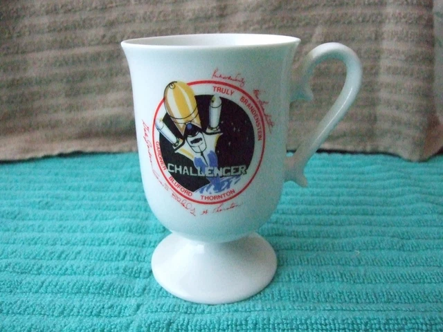 Vintage Nasa 1983 Sts 8 Challenger Signed Cup Truly,Brandenstein,Gardner, Ect..