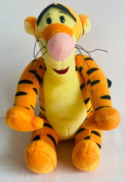 TIGGER Winnie The Pooh Walt Disney Kids Plush Soft Toy Book 2003 25cm VGC