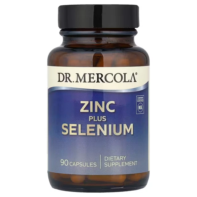 DR. MERCOLA ZINC Plus Selenium 90 Capsules, Expiry"2026 £36.98