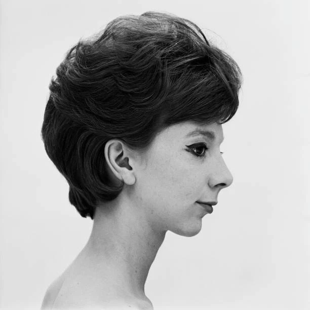 ENGLISH ACTRESS ANNA Massey Posed With A New Hairstyle In August 1964
