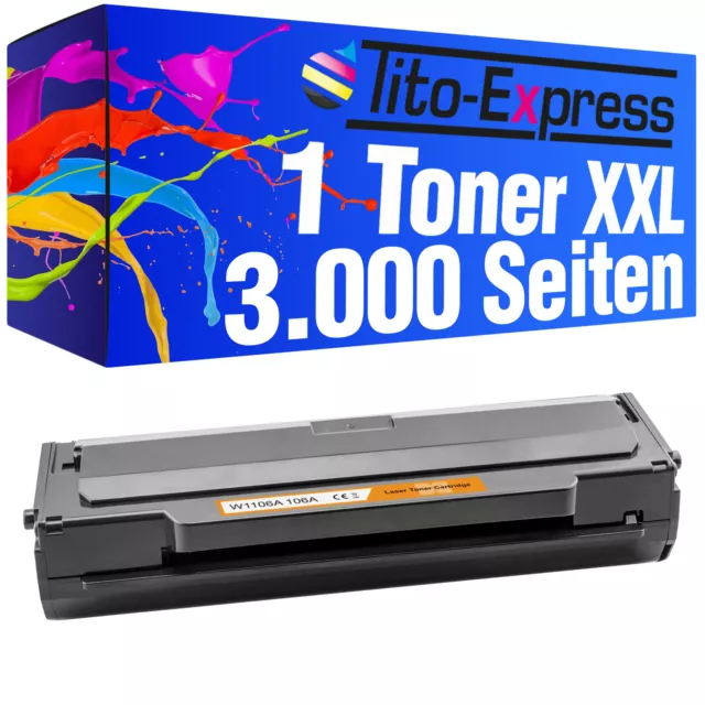 Toner für HP 106A W1106A mit Chip Laser 107w 135wg 137fwg 135ag 135w MFP107a XXL