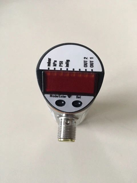 Sensore di pressione ifm electronic PN7009 PN-1BRBR14-QFRKG -1000 a +1000 mbar, IMBALLO ORIGINALE