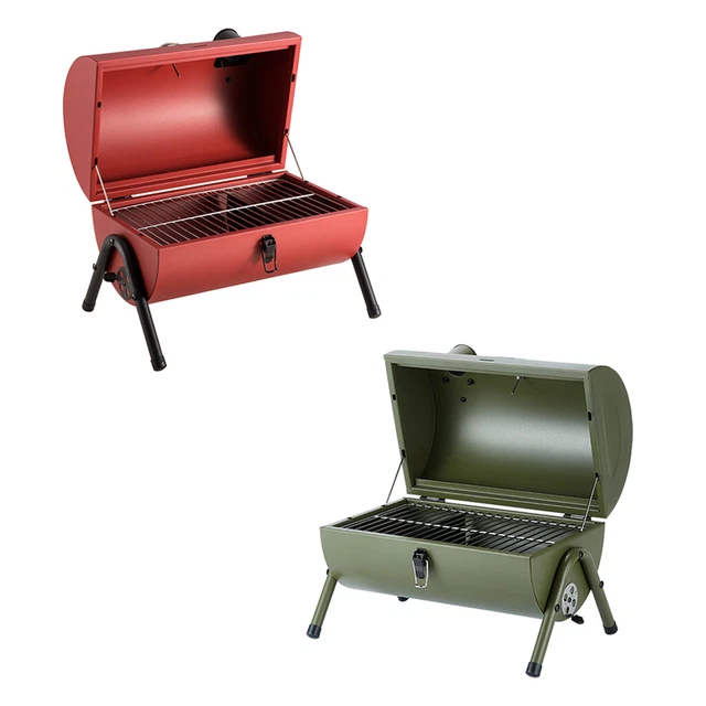Edelstahl Outdoor Camping Grill für Camping Wandern BBQ Grill Braten