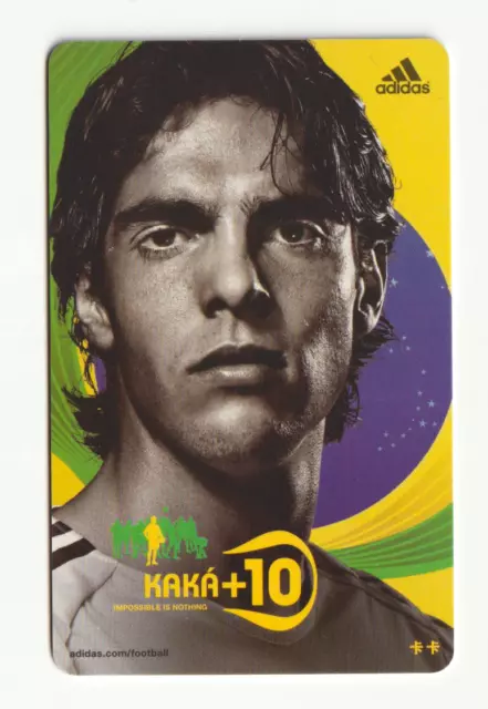 Kaka 2006 WM Panini Karte WC selten Adidas +10 Brasilien Low Pop