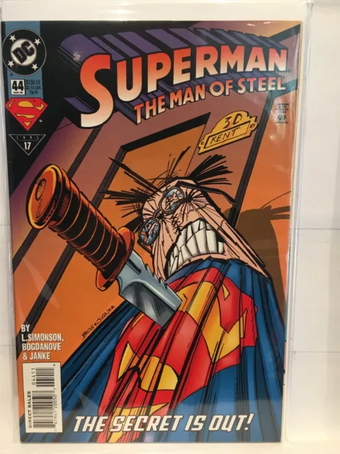 Superman Man Of Steel (1995) # 44 VF/NM 1st print Dc Comics