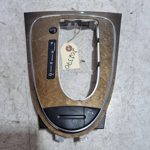 MERCEDES W211 E Class Center Console Trim Wood Gearshift Classic Used