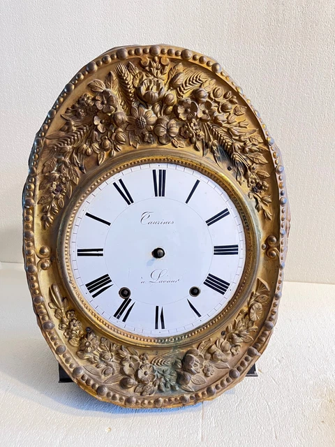 RARE ET ANCIENNE Pendule Militaire . Pendule De Marine J. Auricoste. Fonctionne. EUR 140,00