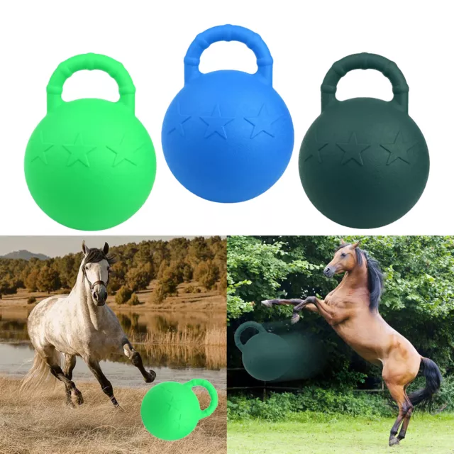 Ballon de football de poney de cheval anti-éclatement de boule de jeu équine