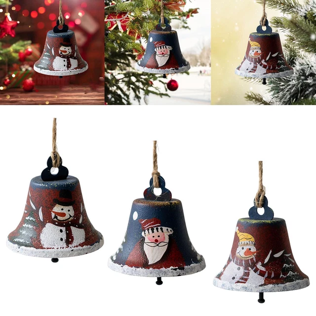 Vintage Style Christmas Hanging Bell Ornements Accueil Restaurants Pendentif