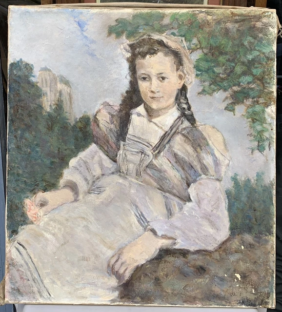 Beau Tableau, Ancien Ferme Au Pays Basque, Signé Martin Impr Toulouse 31000
