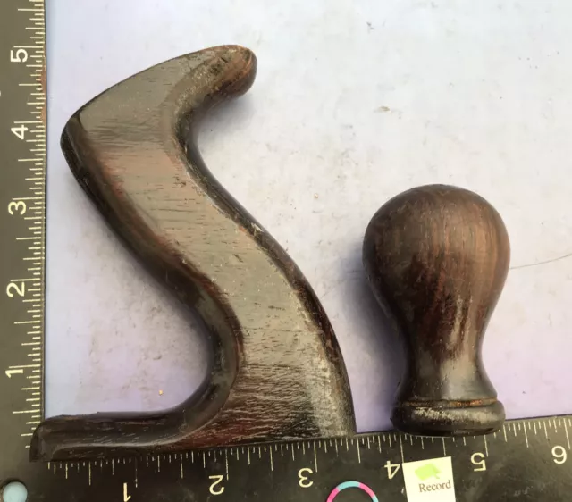 Record Plane Rosewood Tote & Base Handle No 04 1/2, 5, 5 1/2, 6, 7 Used Parts