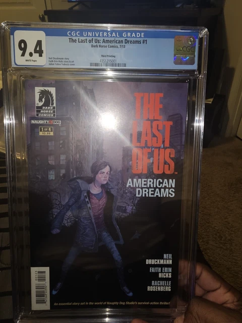 Dark Horse Comics The Last of US: American Dreams #1 -Second Print CGC 9.4