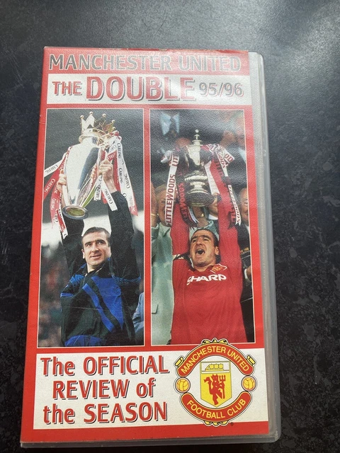 Impression Couleur Manchester United The Double 1993-1994 - Encadrée Bois - Rare