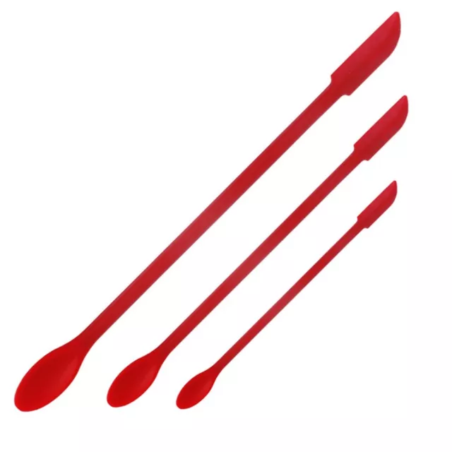Narrow Head Silicone Spatula for Precise Application on Various Bottles