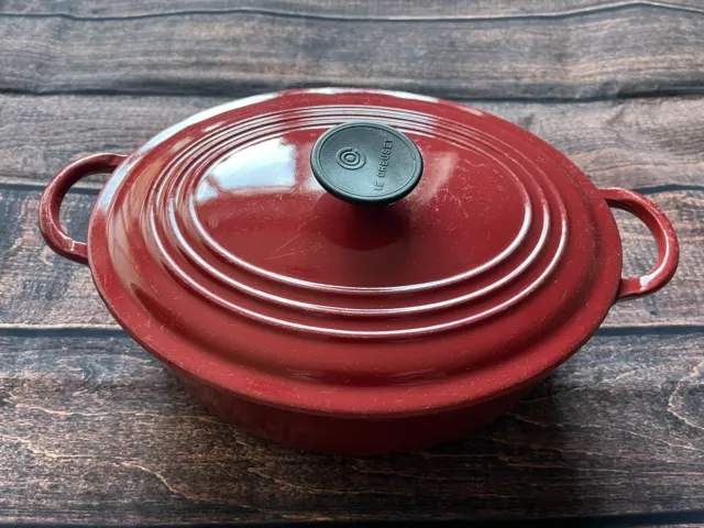 Vintage Le Creuset Oval Casserole Dish