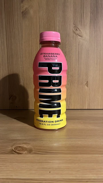 PRIME HYDRATION STRAWBERRY Banana IN HAND READY TO SHIP New Flavour USA
