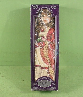 Emerald Doll Collection Artist Edition "LINDSAY" 16" Porcelain Doll ~New In Box~