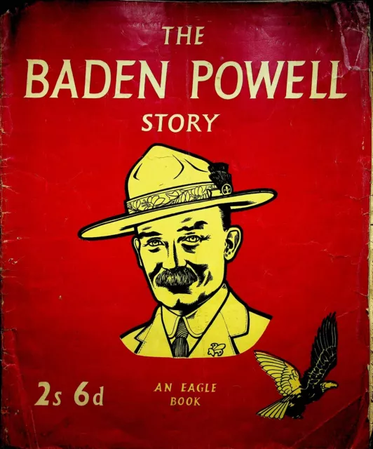 The Baden-Powell Story Eagle Magazine Comic 1957 scouting boy scouts history