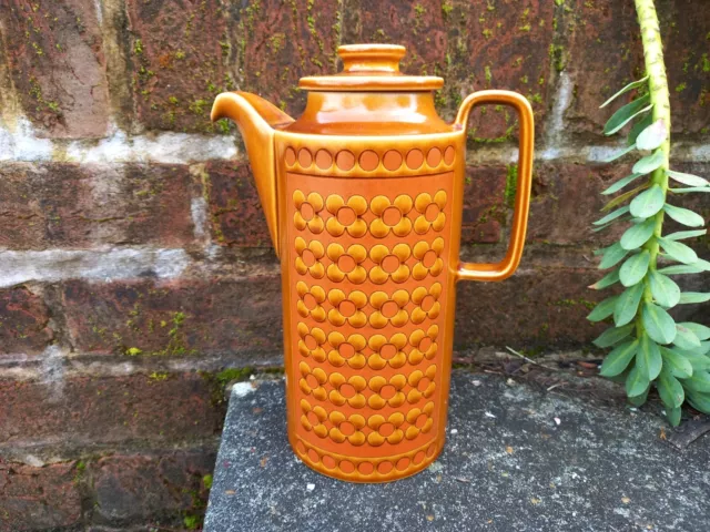 Vintage Retro 1970s Hornsea Pottery Saffron Coffee Pot VGC