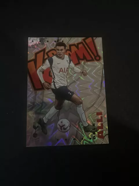 Dele Alli 2020-21 Panini Prizm Premier League Soccer KABOOM! #17 Tottenham Card