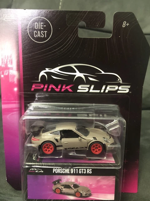 JADA TOYS - PORSCHE Carrera GT 2005 Blauw ROZE SLIPS - 1/24 - JAD35066