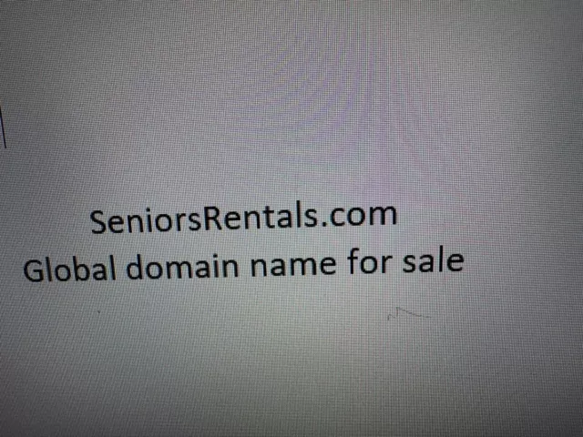 www.SeniorsRentals.com - global domain name FOR SALE