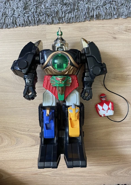 MIGHTY MORPHIN POWER Rangers Special Thunder Megazord 1994 Bandai EUR