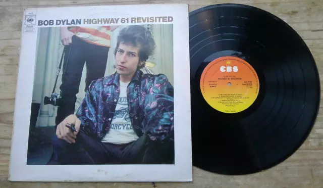 Bob Dylan "Highway 61 Revisited" Uk Press Vinyl Lp Vg / Vg