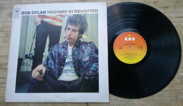 Bob Dylan ""Highway 61 Revisited"" Uk Presse Vinyl Lp Sehr Guter/Sehr Guter Zustand